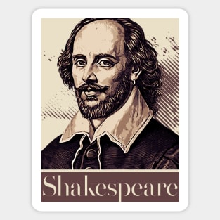 Shakespeare Sticker